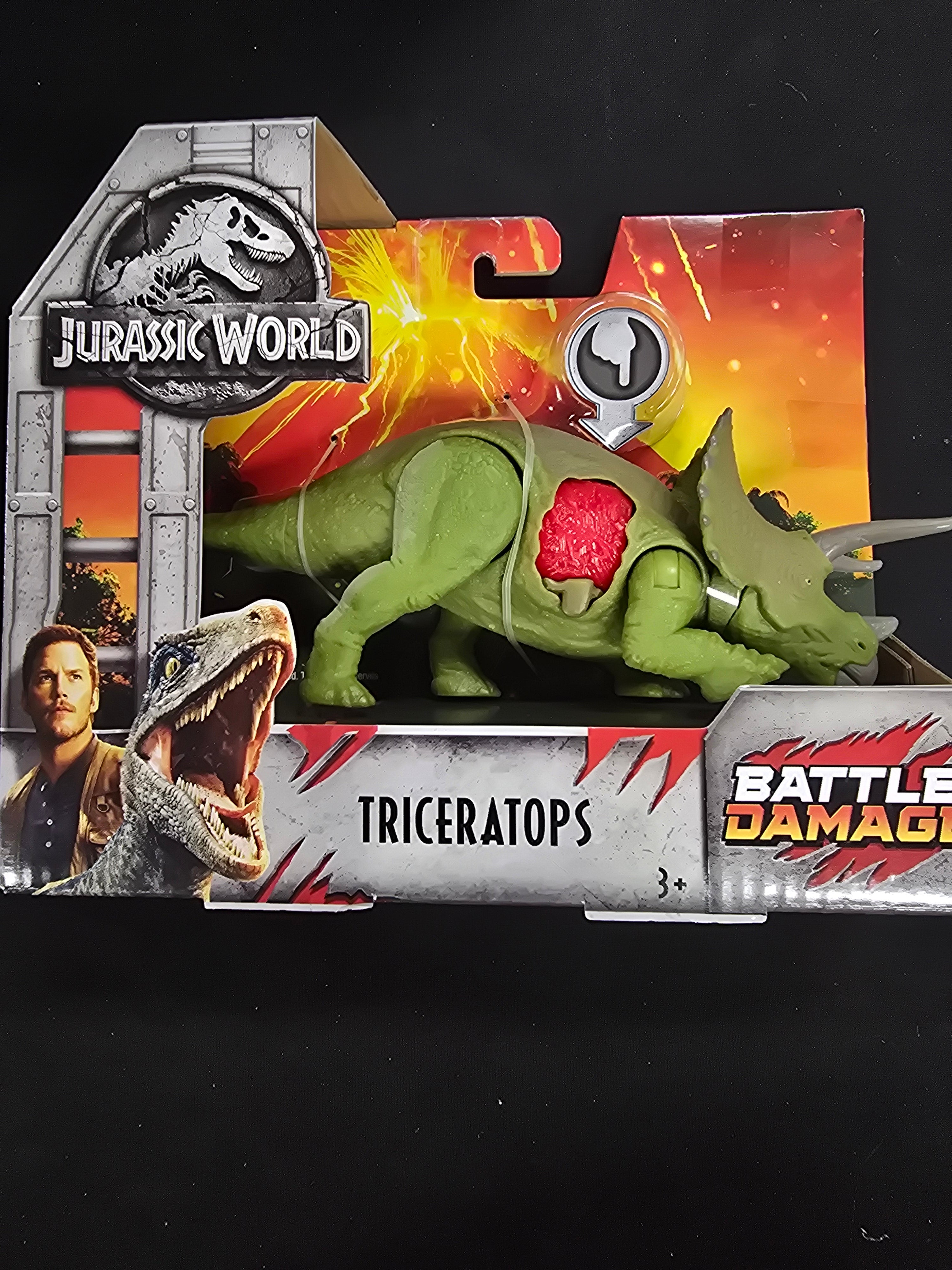 Jurassic World Battle Damage - Triceratops