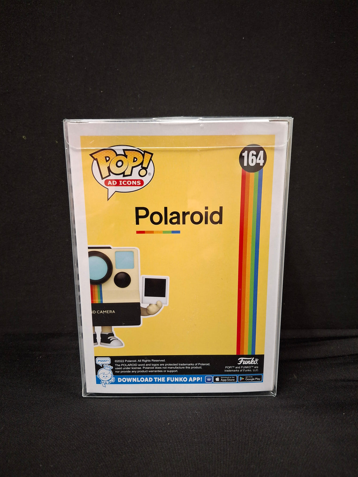 Funko Pop! AD Icons Polaroid Camera #164 NYCC 2022 W/ Protector JJ0230JW