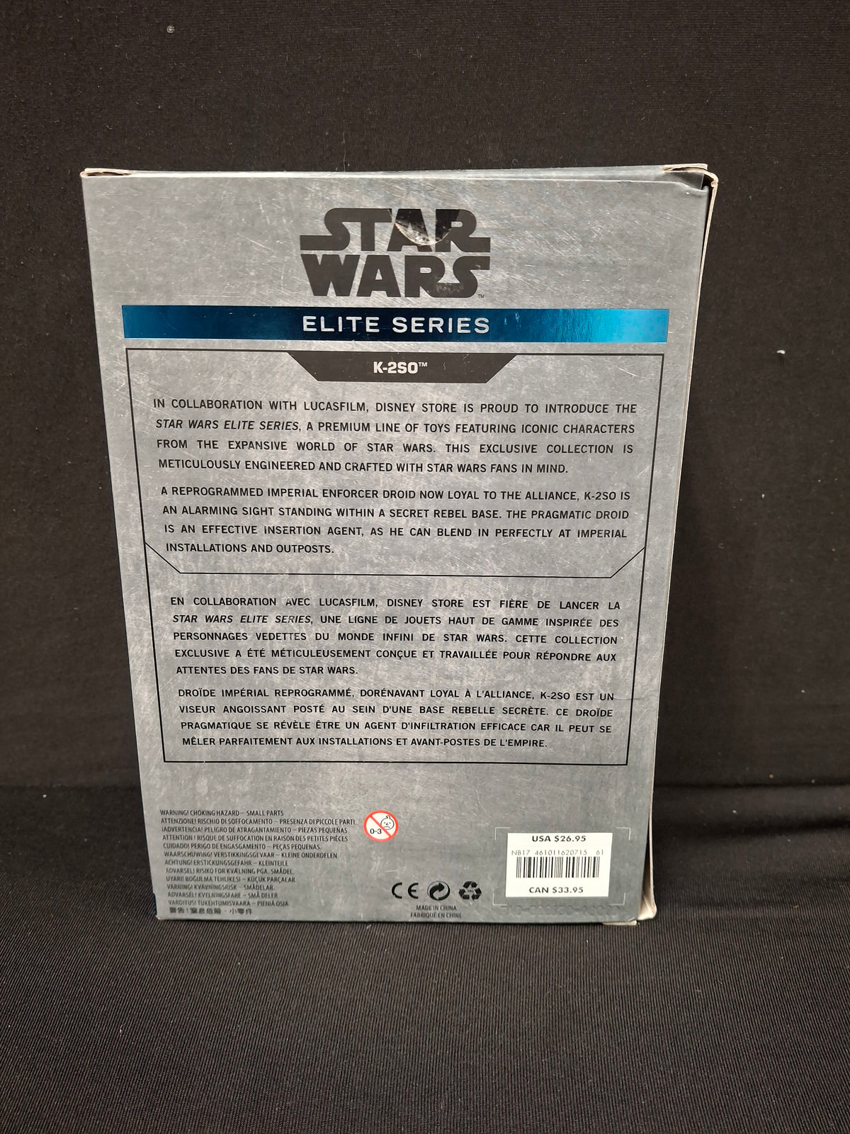 Star Wars Elite Series Die Cast - K-2S0
