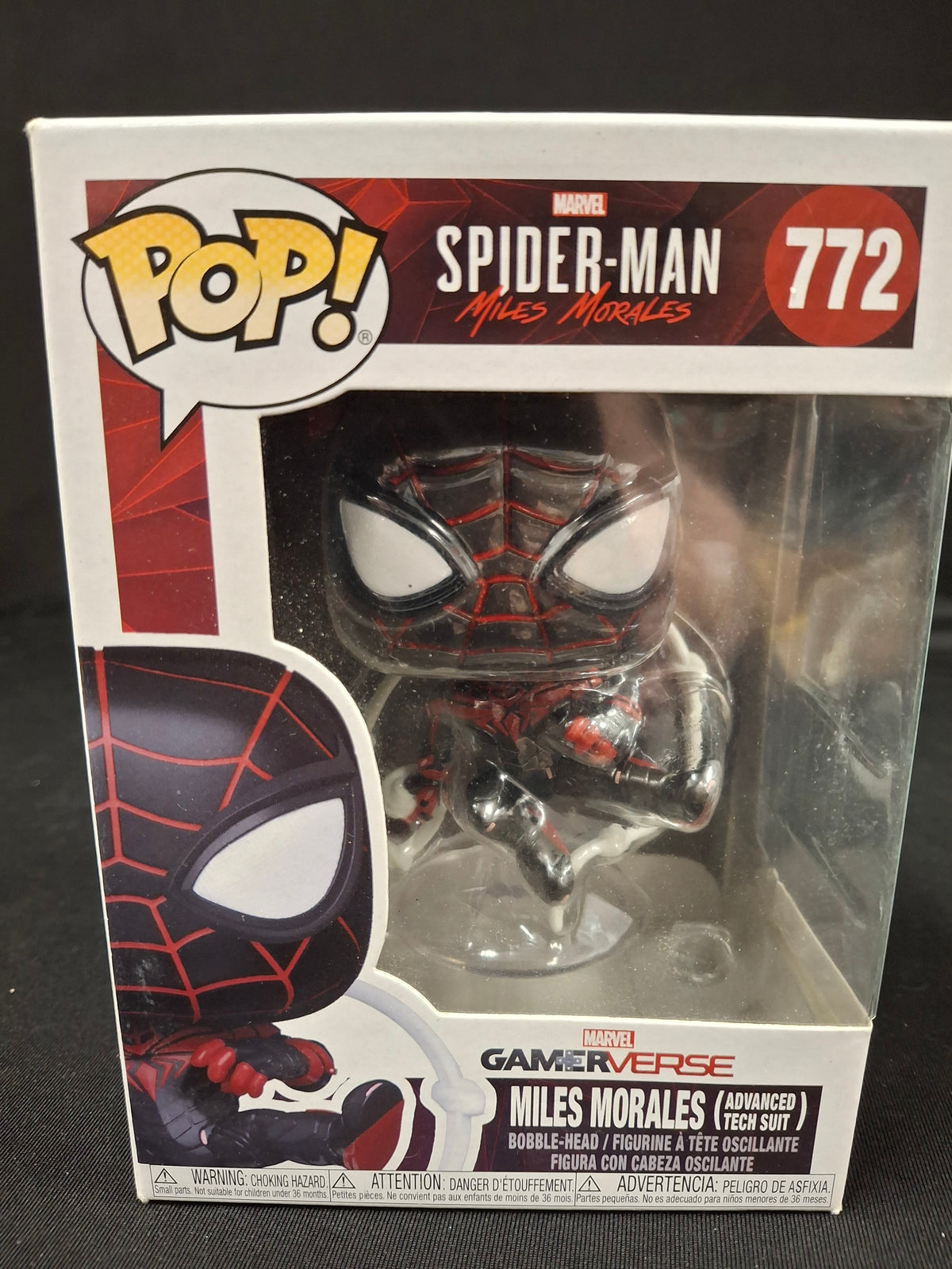 Funko Pop! Games: Marvel's Spider-Man: Miles Morales - Miles Morales (Advanced Tech Suit)