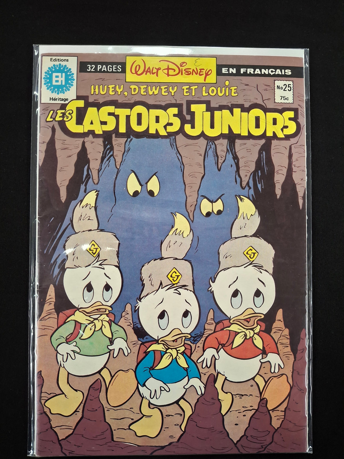 Walt Disney's Les Castors Juniors (Huey, Dewey & Louie) #25 – Éditions Héritage French Canadian Comic (1981–1984 Series)