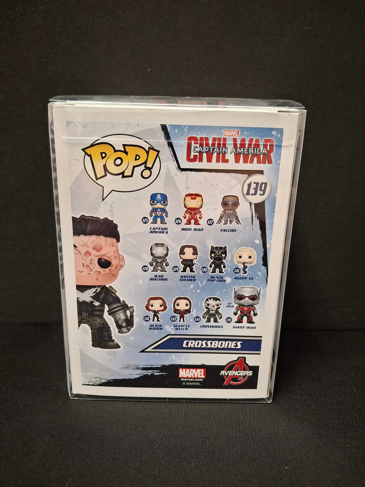 Captain America Civil War - Crossbones (Unmasked) (Barnes & Noble Booksellers Exclusive)