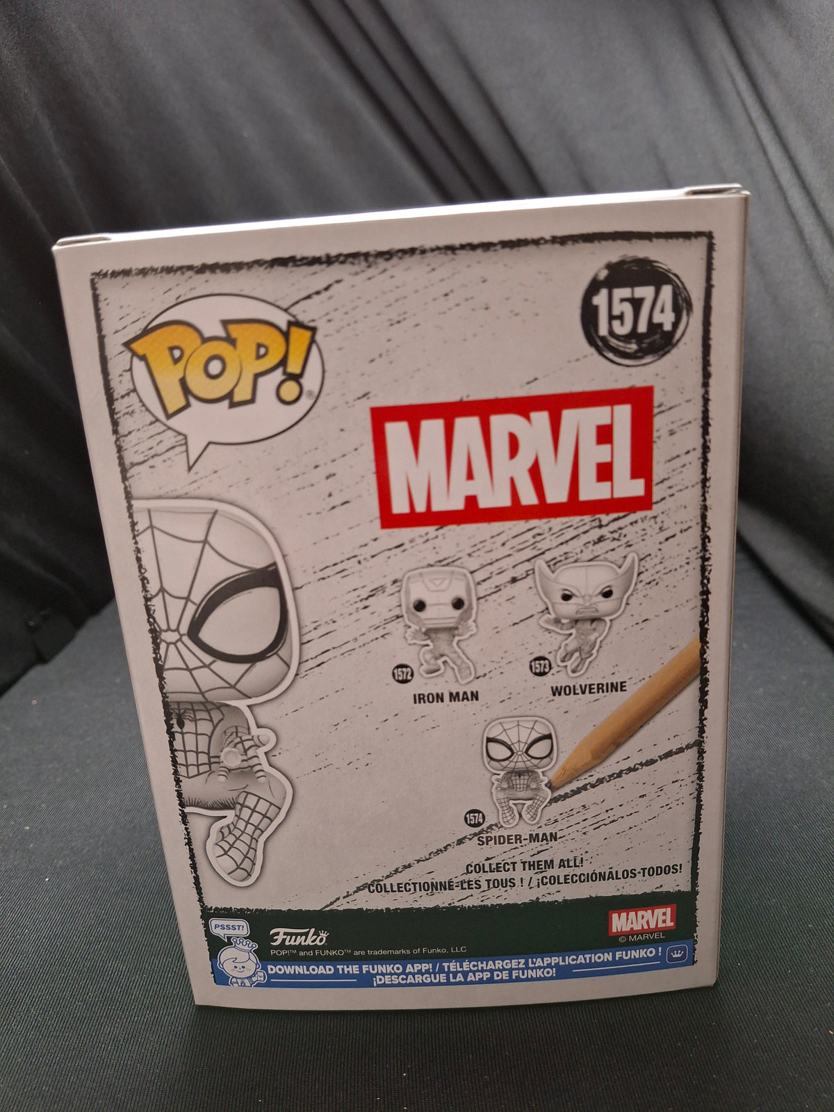 Funko Pop! Marvel: Marvel Sketched - Spider-Man