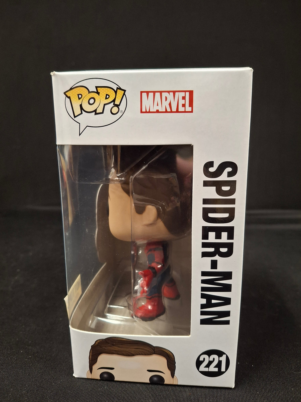 Funko Pop! Marvel: Spider-Man: Homecoming - Spider-Man (New Suit, Unmasked)