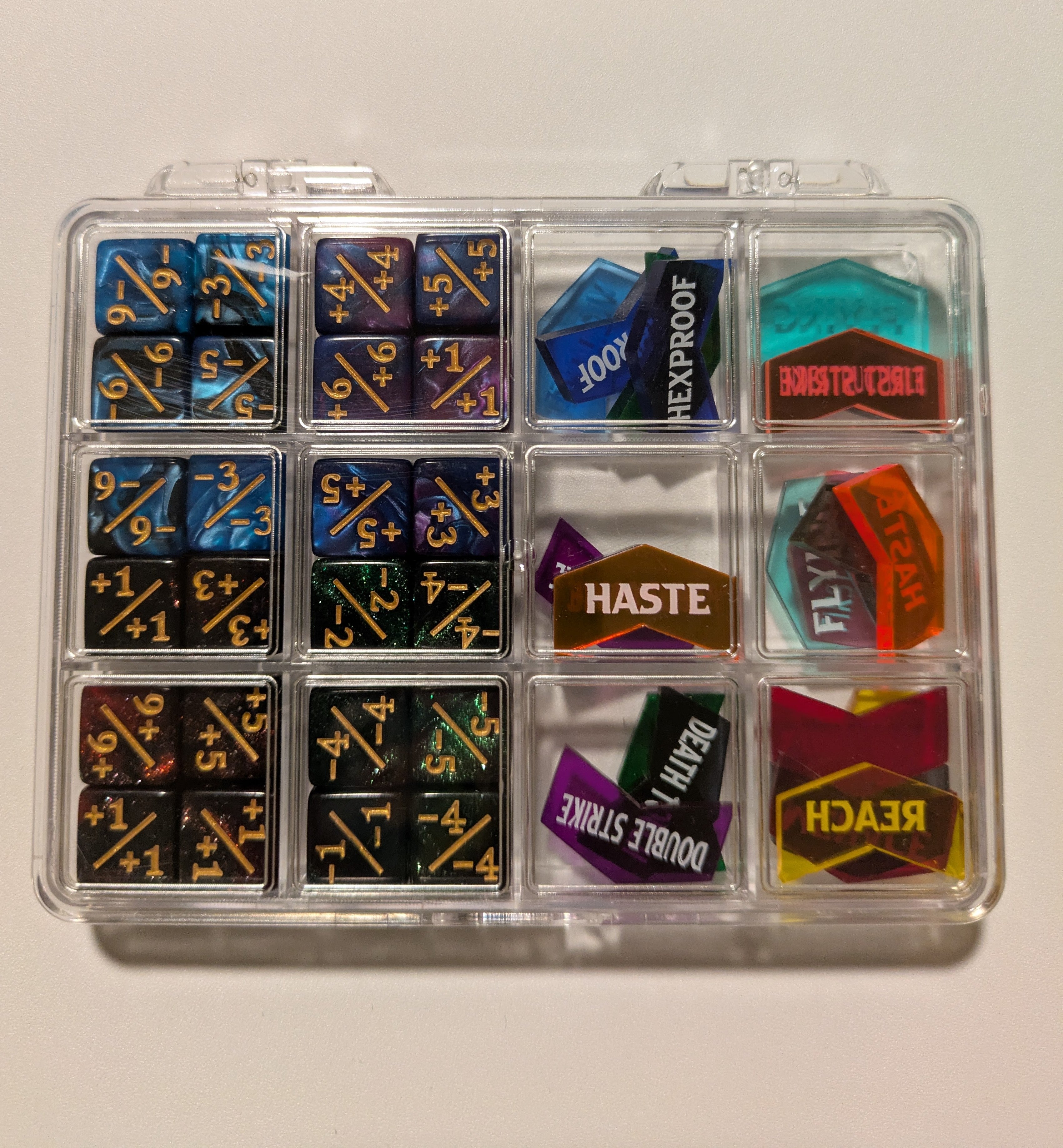 Magic the Gathering: Ability Marker & 12mm Dice 48pcs Set w/Case