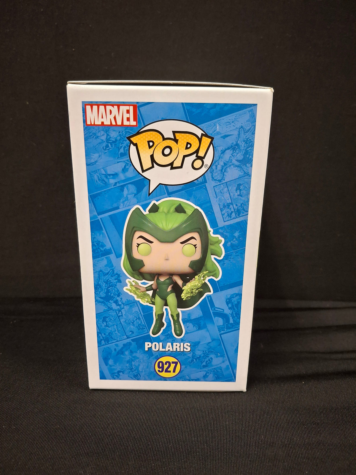 G4 Funko Pop NYCC Exclusive Marvel POLARIS X-Men Vinyl Figure 927 Glows JJ0230JW