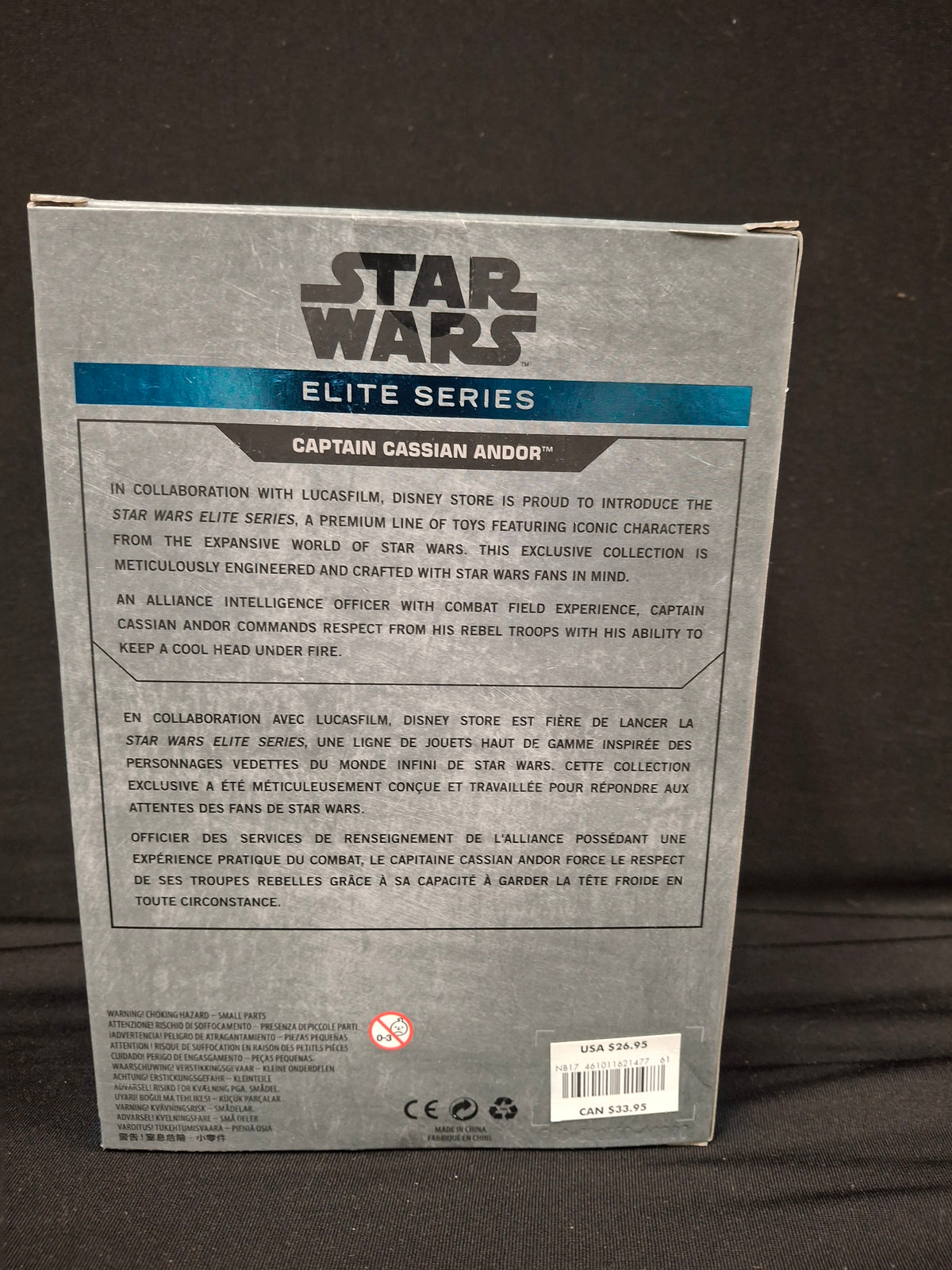 Star Wars Elite Series Die Cast Action Figure - Captain Cassian Andor