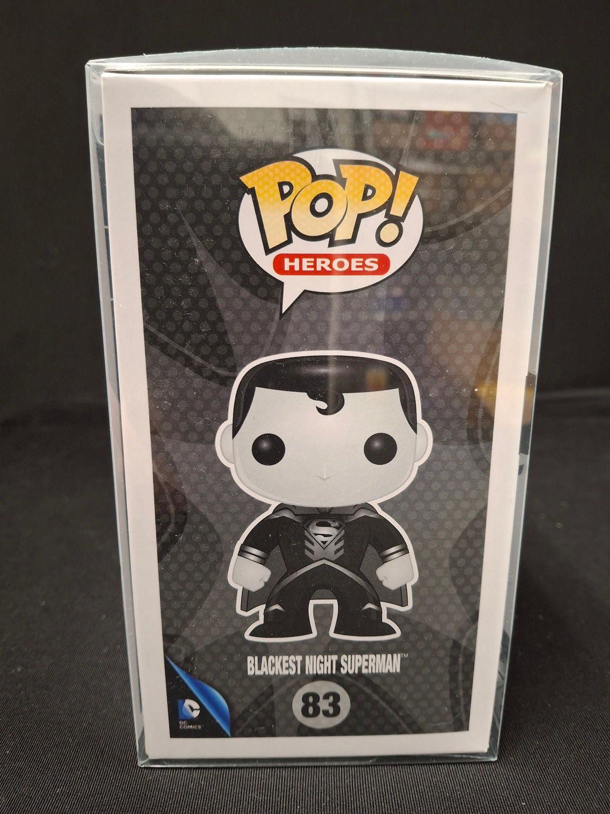 Funko Pop! Heroes: DC - Blackest Night Superman #83 (GameStop Exclusive)