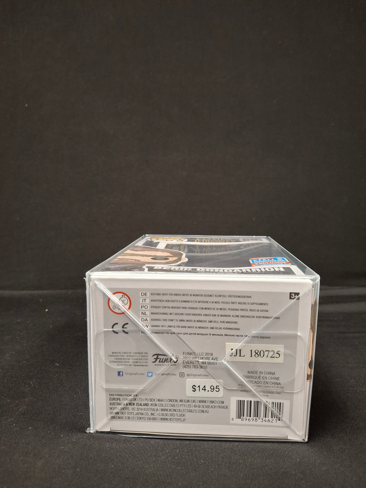 Funko Pop! TV: Game of Thrones - Beric Dondarrion with Flaming Sword #65