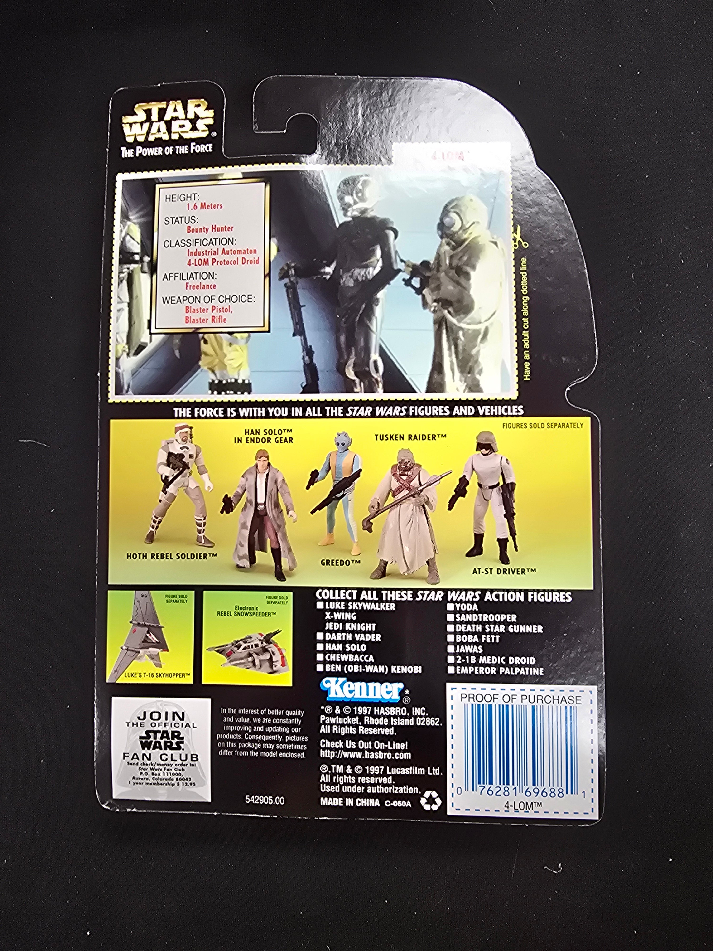 Star Wars Power of the Force - 4-Lom (Collection 2)