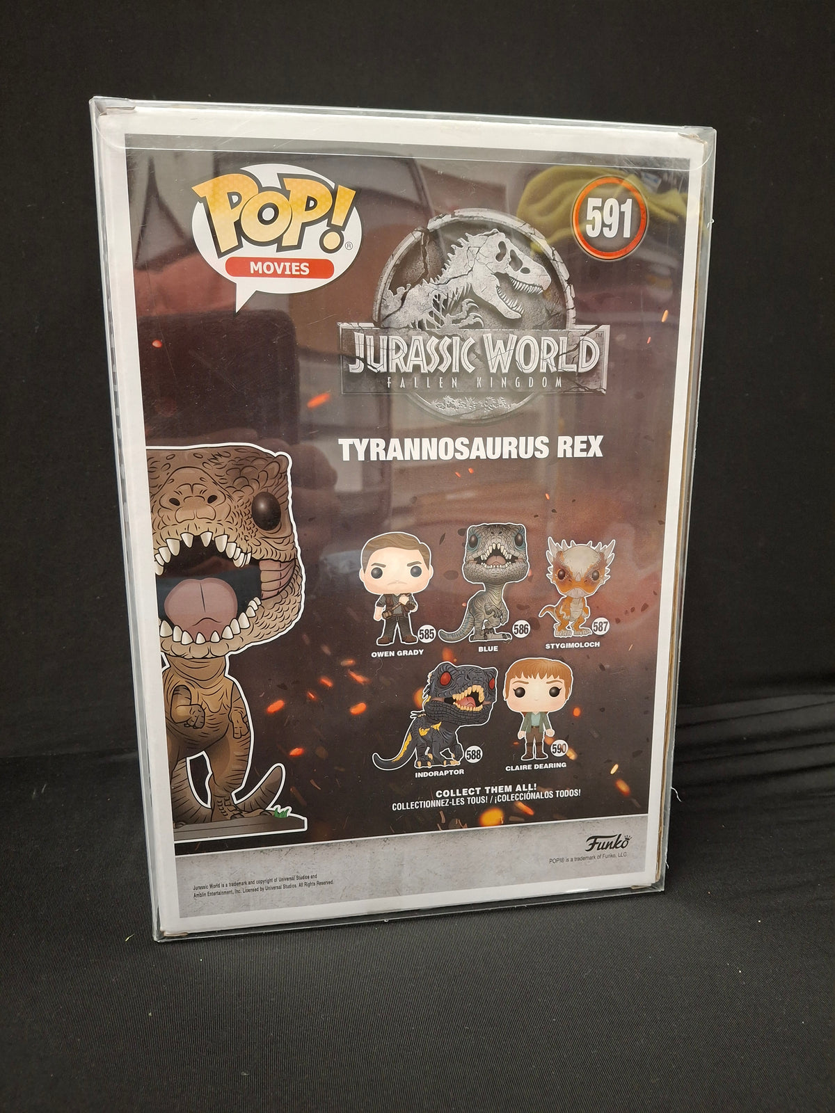 Funko Pop Jurassic World Tyrannosaurus Rex 10" 591 Target Exclusive,JJ-B-32