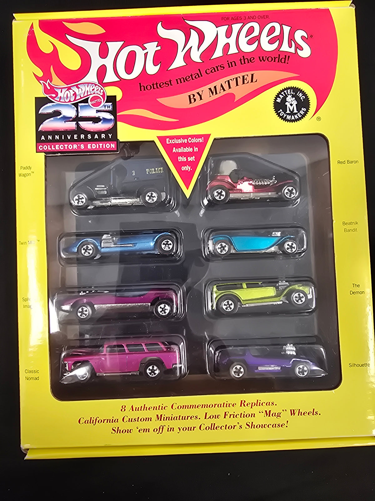 Hot Wheels 25th Anniversary Collector's Edition