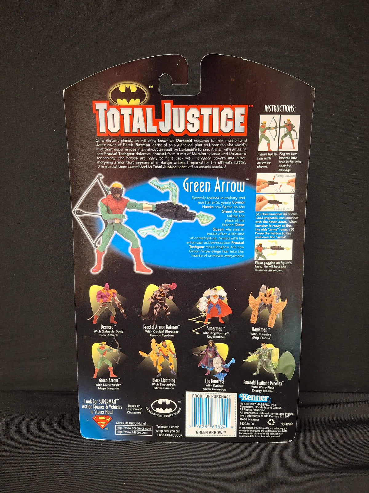 Total Justice - Green Arrow w/ Multi-Action Mega Longbow