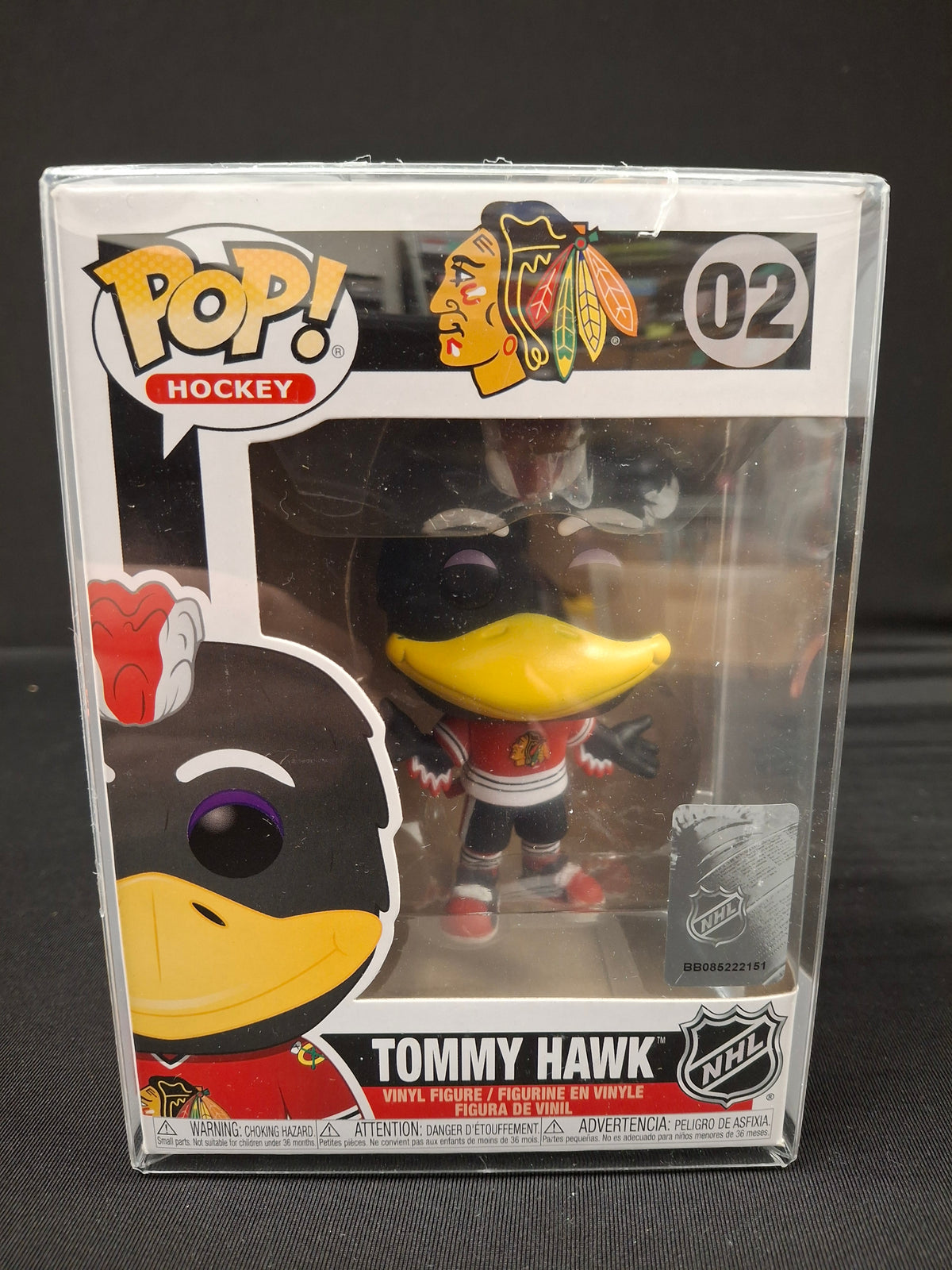 Funko Pop! NHL Mascots: Chicago Blackhawks - Tommy Hawk