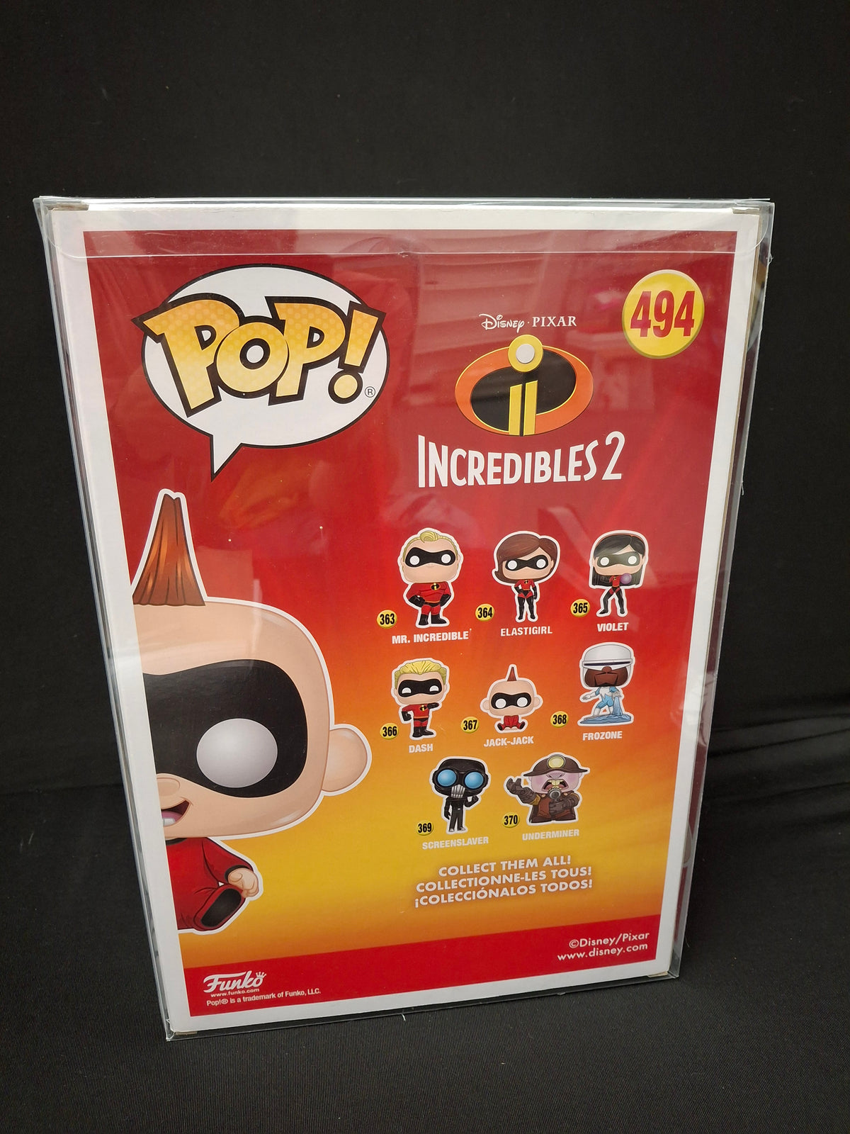 Funko Pop! 10" Large Incredibles 2 Jack-Jack Target Exclusive 494,JJ-B-32