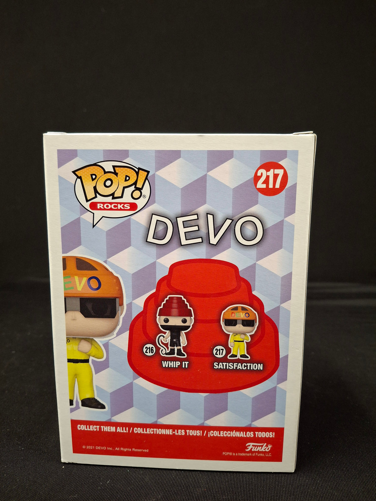 Funko Pop! Rocks: Devo - Satisfaction (Yellow Suit)