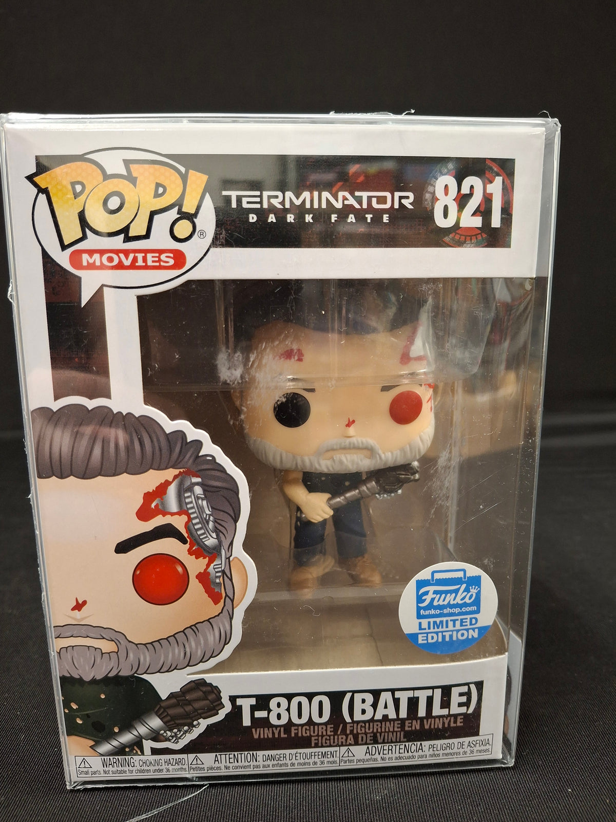 Funko Pop! Movies: Terminator: Dark Fate - T-800 #821 (Limited Edition)