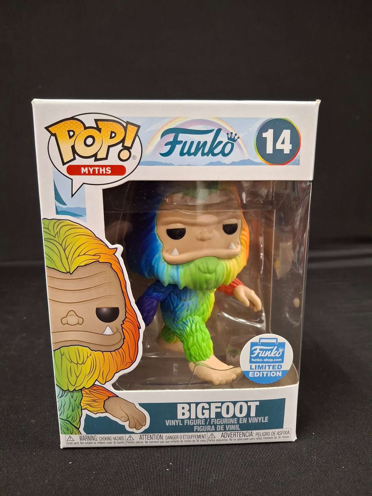 Funko Pop! Myths: Rainbow Bigfoot #14 (Funko Shop Exclusive)