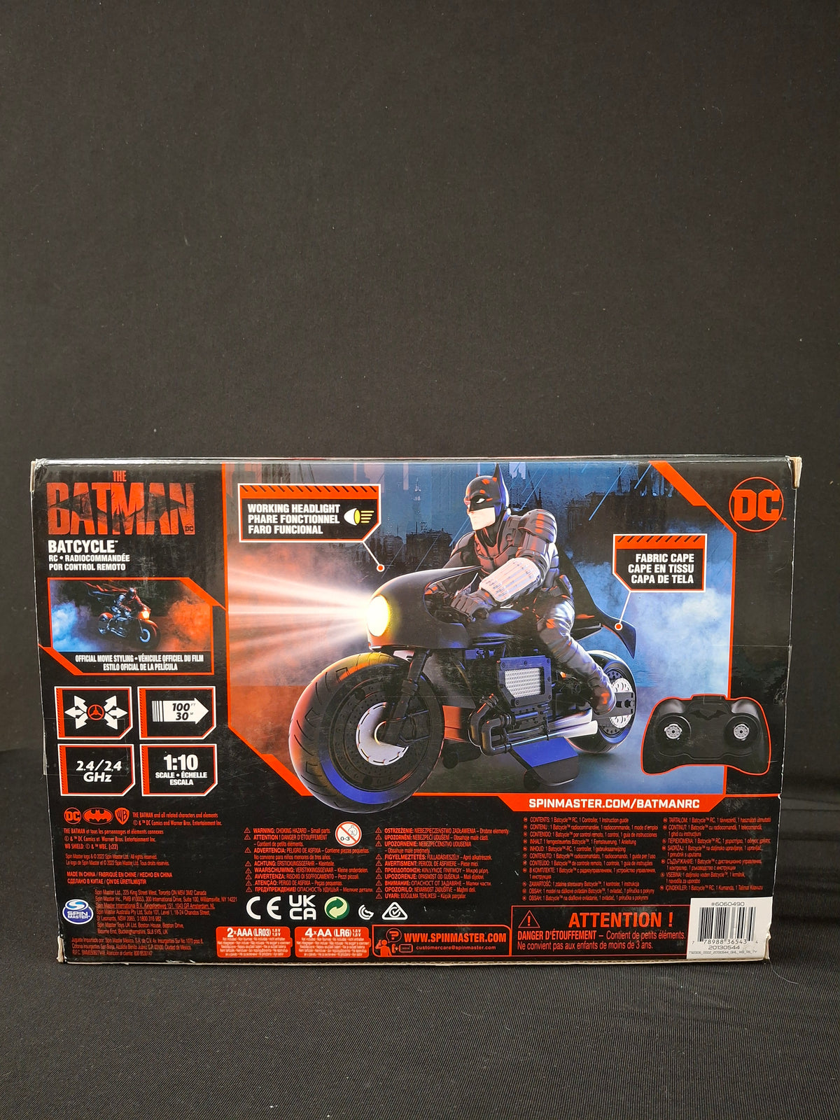 The Batman: Remote Control Batcycle