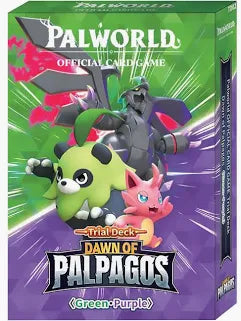 Palworld TCG: Dawn of Palpagos Green/Purple Trial Deck - Pre-Order Only