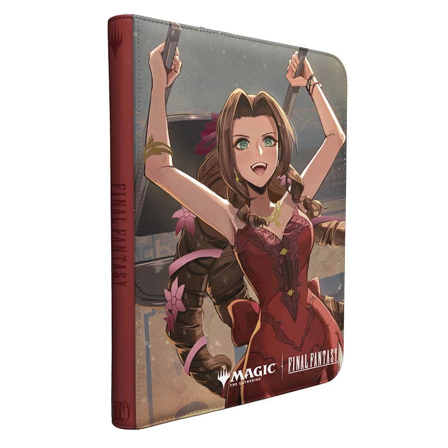 MTG | Ultra Pro: Final Fantasy Aerith Gainsborough - 9-POCKET ZIPPERED PREMIUM PRO-BINDER