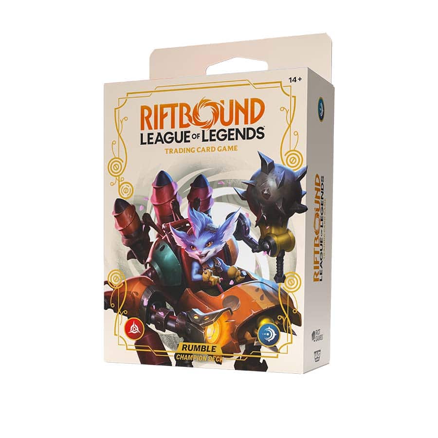 Riftbound TCG: League of Legends: Set 2 Spiritforged Champion Deck Rumble
