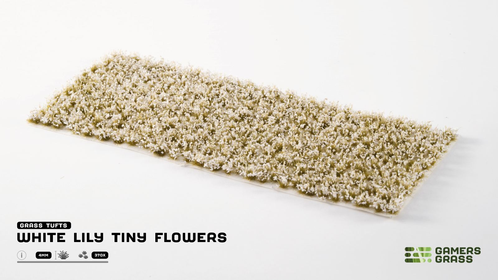 Gamers Grass White Flowers