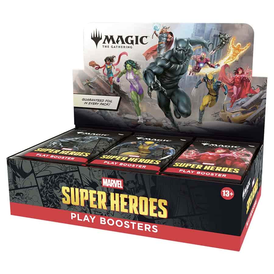 Magic The Gathering: Msh Marvel Super Heroes Play Booster (30CT)