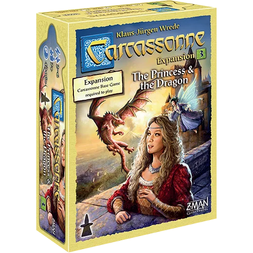 Carcassonne Expansion 3: The Princess & the Dragon