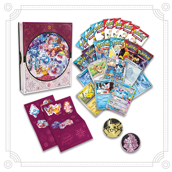 Calendario festivo de Pokémon TCG 2025