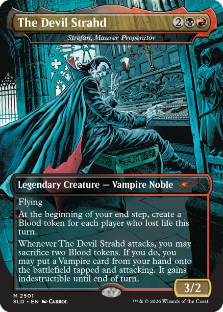 Magic the Gathering: Secret Lair Drop Series - Strahd's Decent - NON FOIL