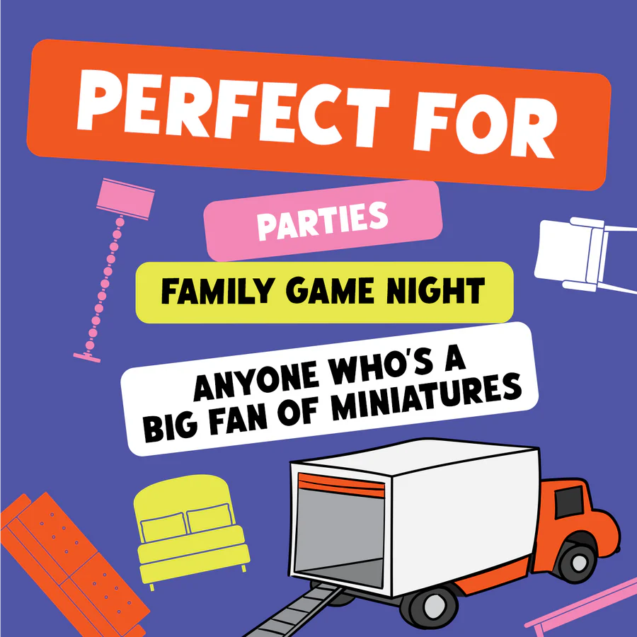 Giants Moving Tiny Furniture