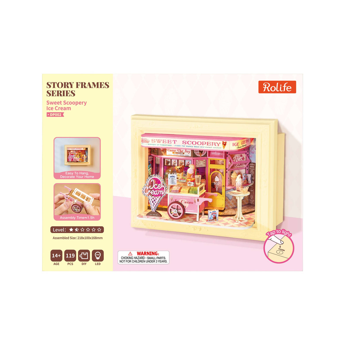 Rolife | Story Frames Series: Sweet Scoopery Ice Cream - [DP002]