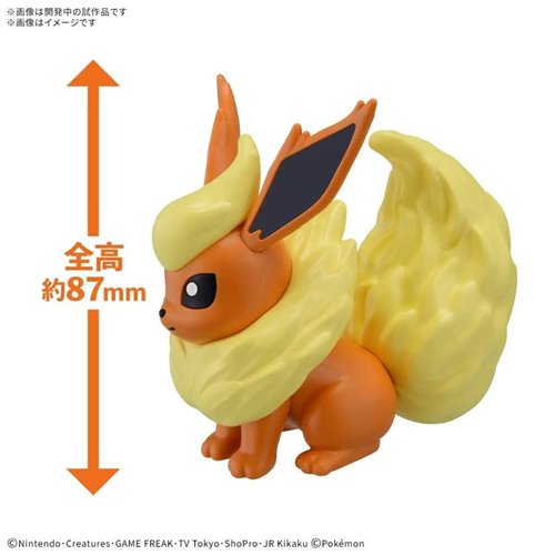 Pokemon Flareon 25 Quick Model Kit