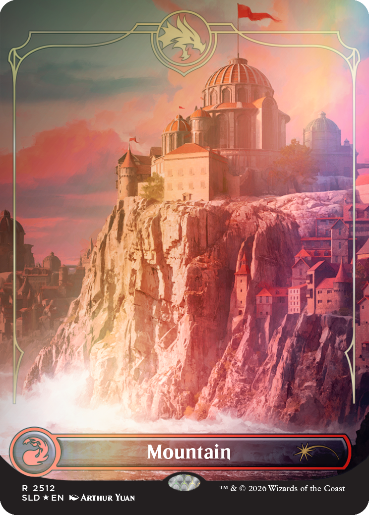 Magic the Gathering: Secret Lair Drop Series - Lands of the Forgotten Realms - FOIL