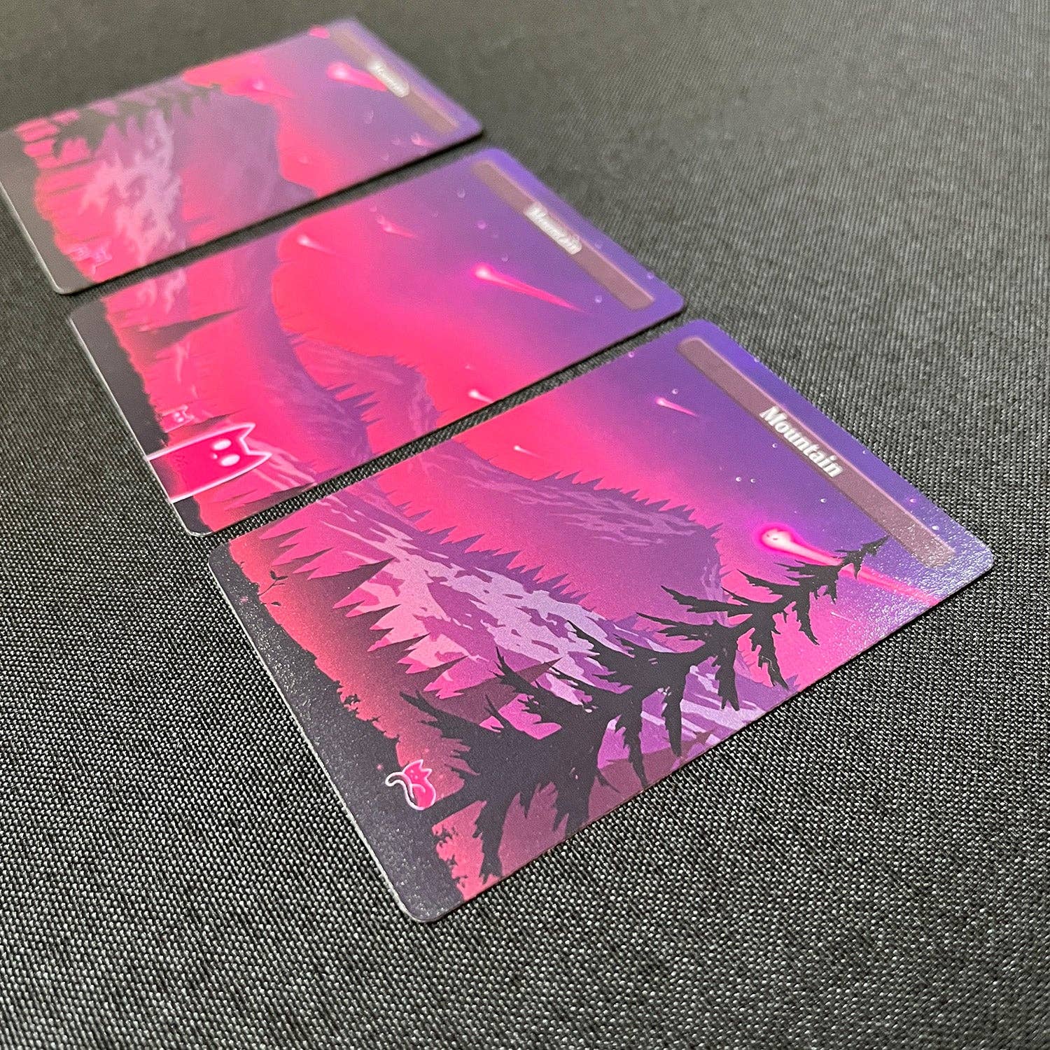 Caverns & Calicos Mana Cats Mountain - Land Proxy Set