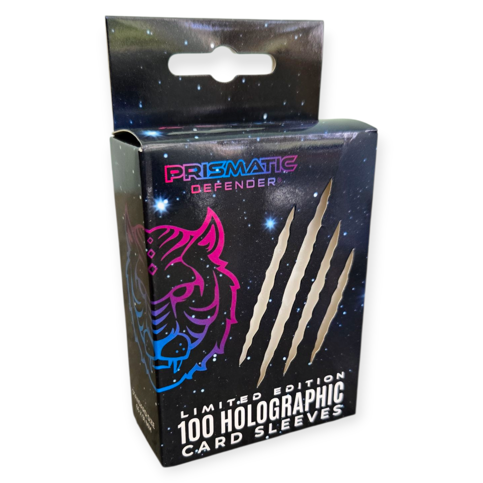 Prismatic Defender: Holographic Card Sleeves - Standard Size - 3 Foil Designs