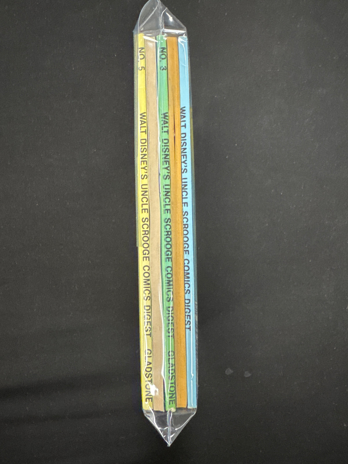 Walt Disney's Uncle Scrooge Comics Digest #1–5 Complete Set – Gladstone Publishing (1986–1987)