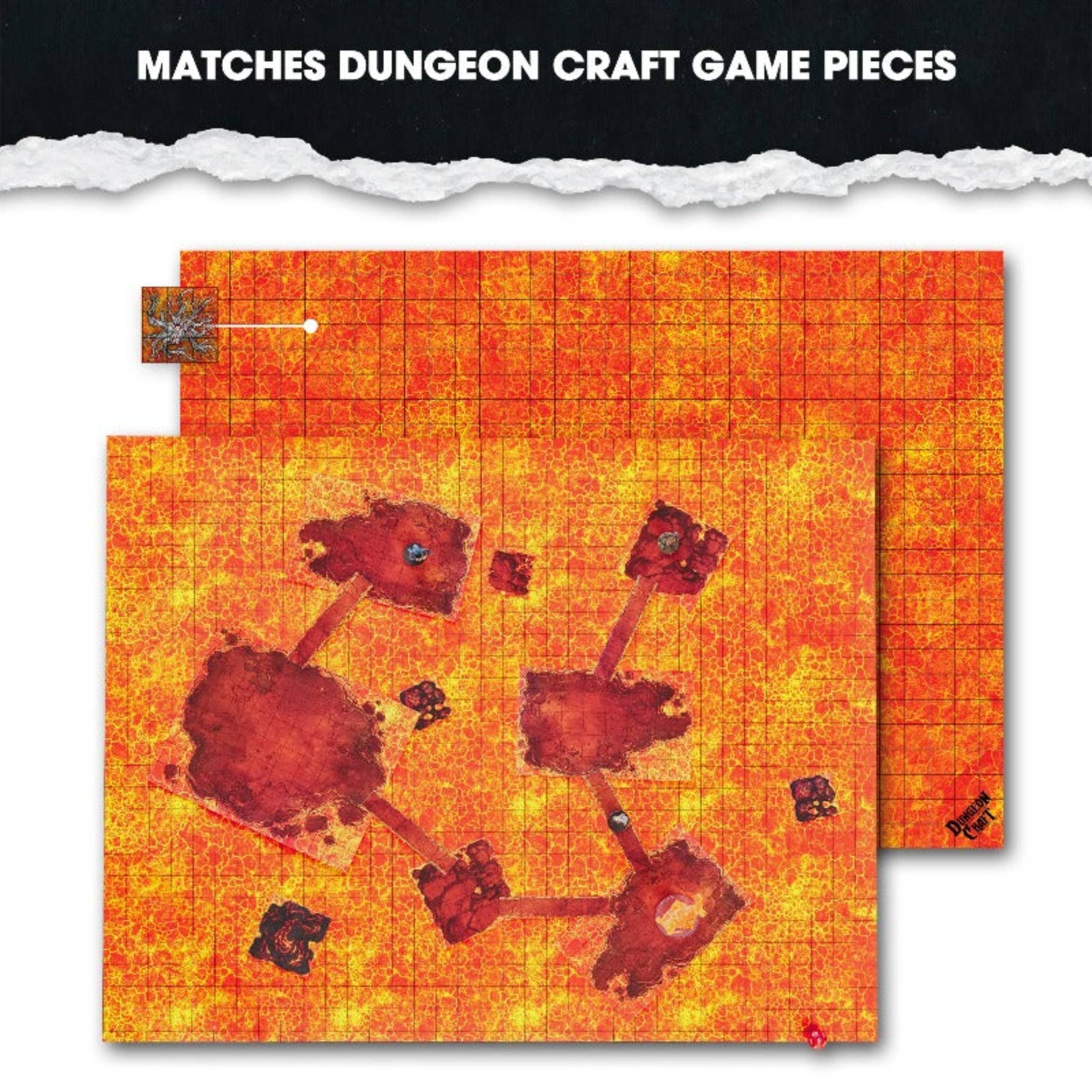 BattleMap: Mapa de batalla Hell RPG para DnD