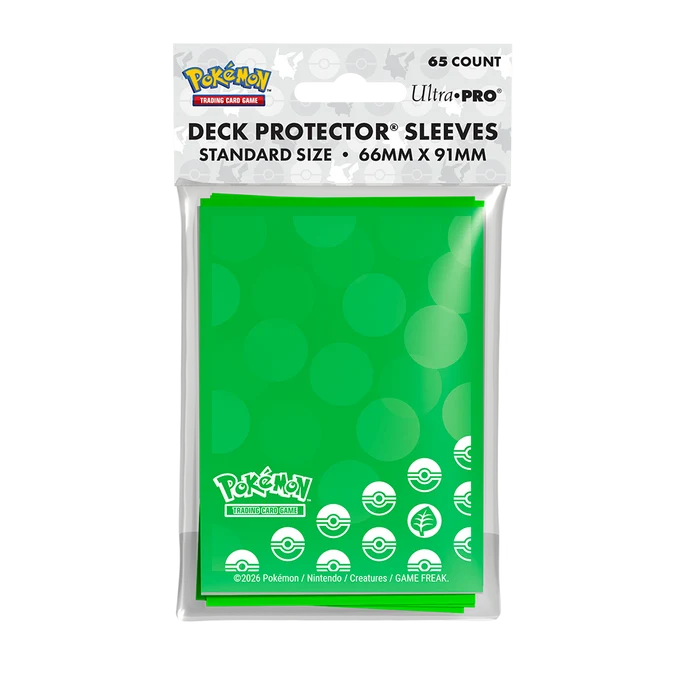 ULTRA PRO | POKEMON ENERGY GRASS TYPE SLEEVES (65CT)