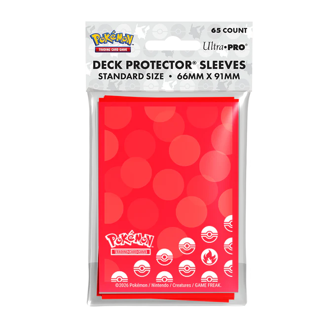 ULTRA PRO | POKEMON ENERGY FIRE TYPE SLEEVES (65CT)
