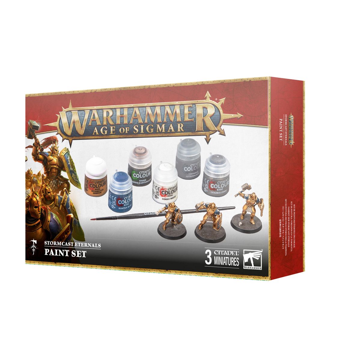 Warhammer Age Of Sigmar Stormcast Eternals Paint Set