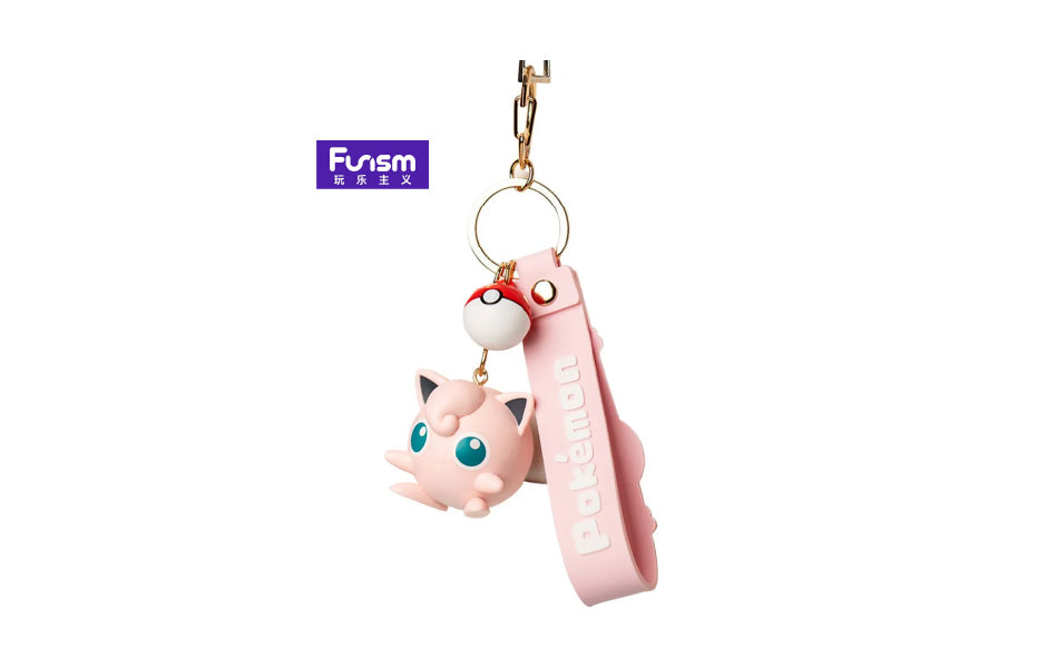 Pokemon Funism Jigglypuff Keychain