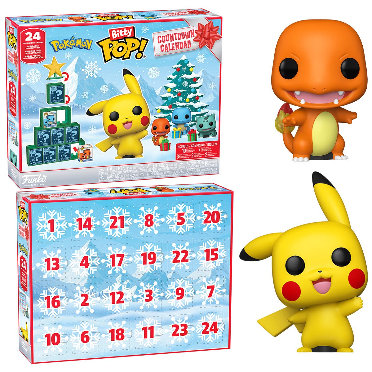 Funko | Pokemon: 2026 Edition Bitty Pop! - Advent Calendar