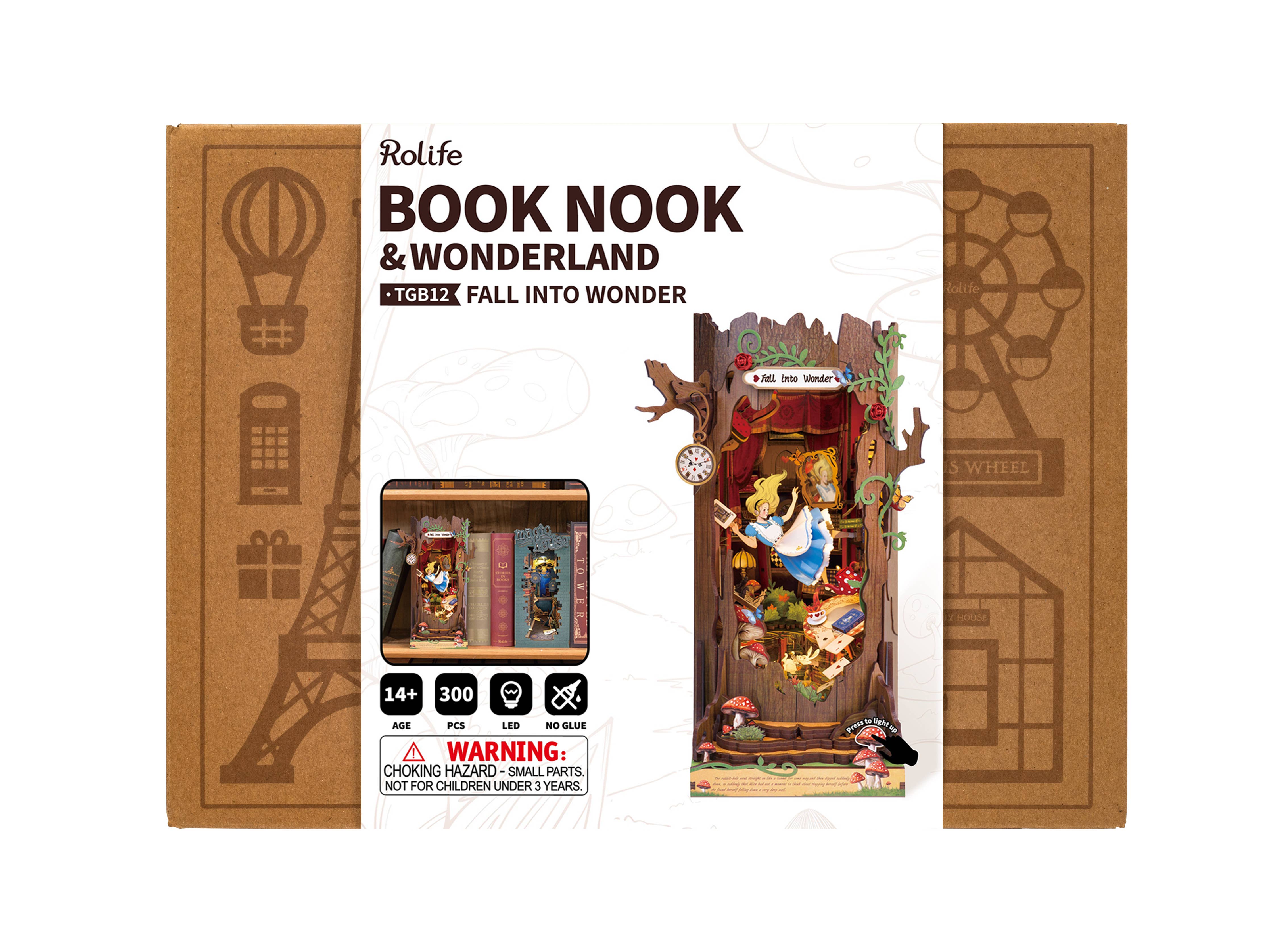 Rolife Fall into Wonder DIY BooK&Nook