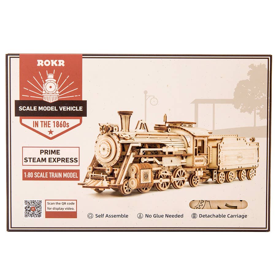 Rokr | Scale Model Vehicle: Prime Steam Express - [MC501]
