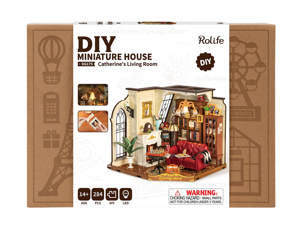 Rolife | Miniature House: Catherine's Living Room -[DG175]