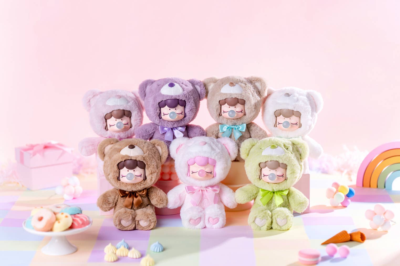 MNAXX Nanci Colorful Chocolate Cutie Bears (PDQ of 6)