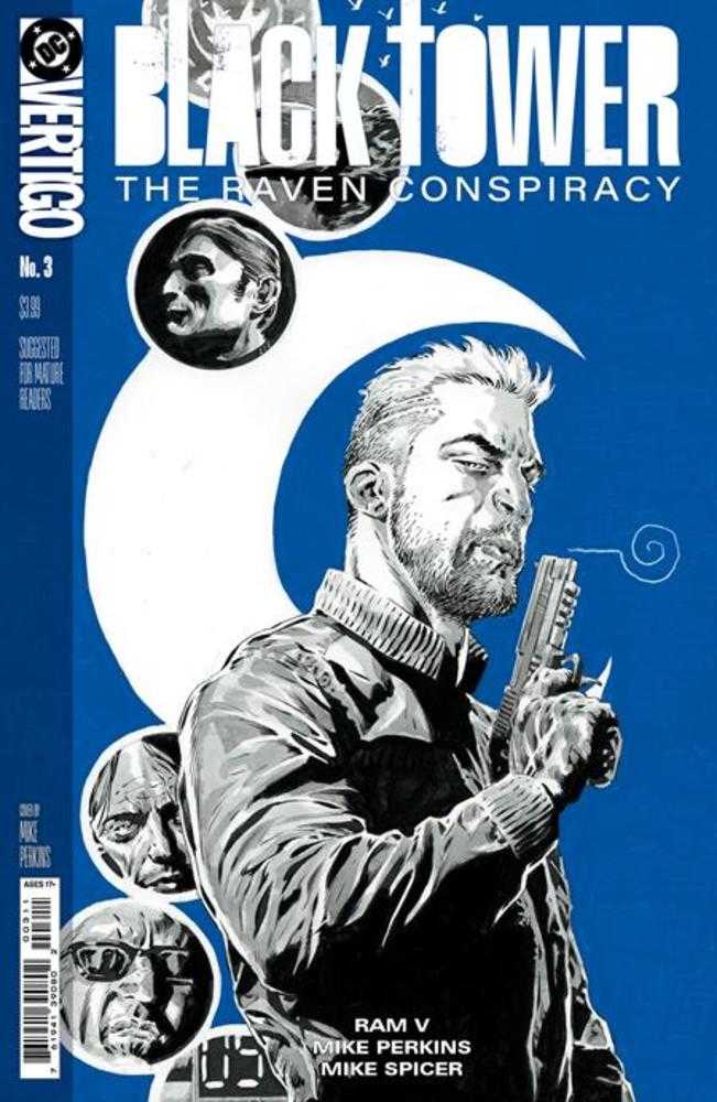 Black Tower The Raven Conspiracy #3 (De 6) Portada A Mike Perkins (Adultos)