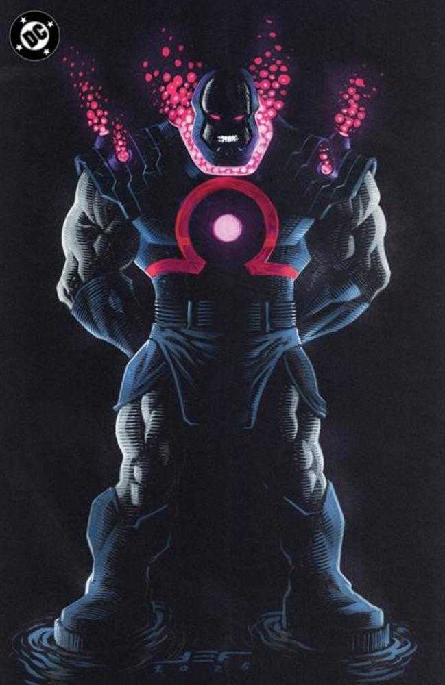 DC All In Saga Darkseid contra el mundo n.º 1 (historia autoconclusiva), portada E, variante metalizada de Juan Ferreyra